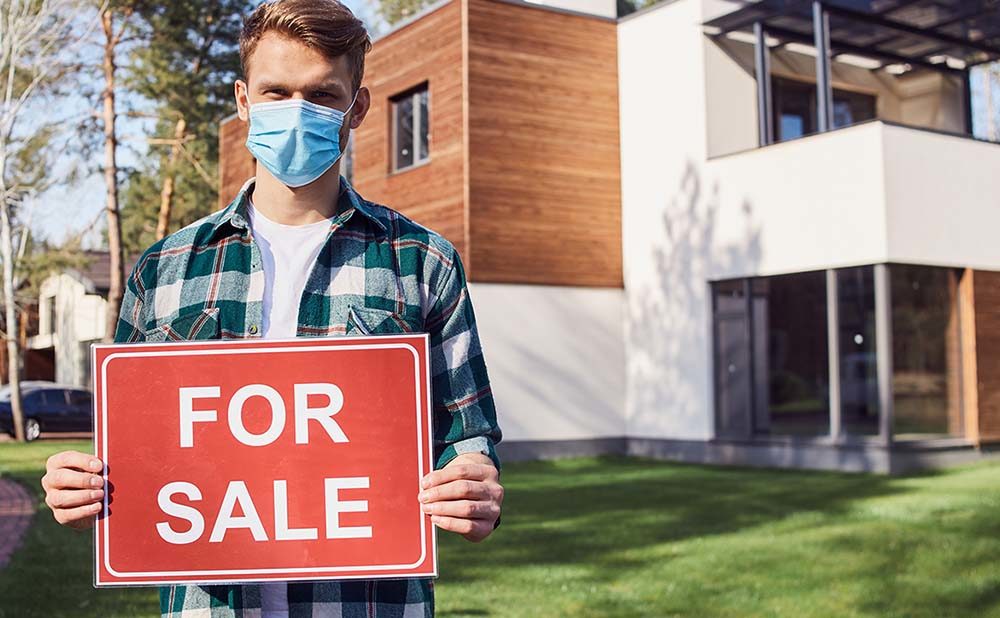 Man selling home during the Coronavirus