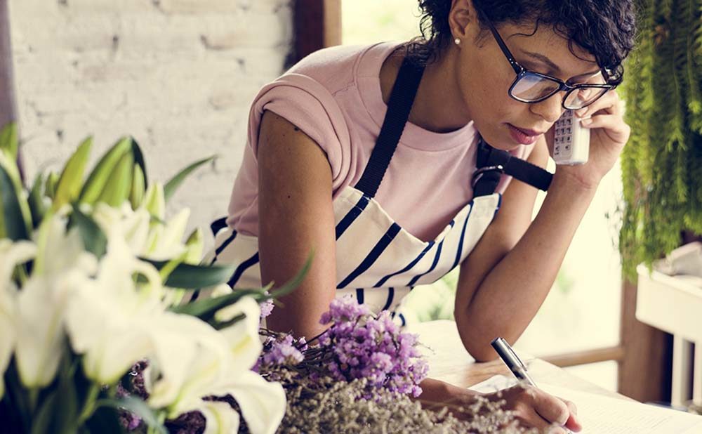 Woman Applying for a Self-Employed Mortgage