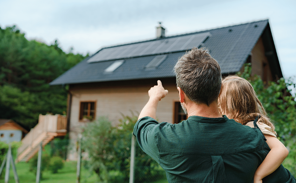 Buying home with solar panels